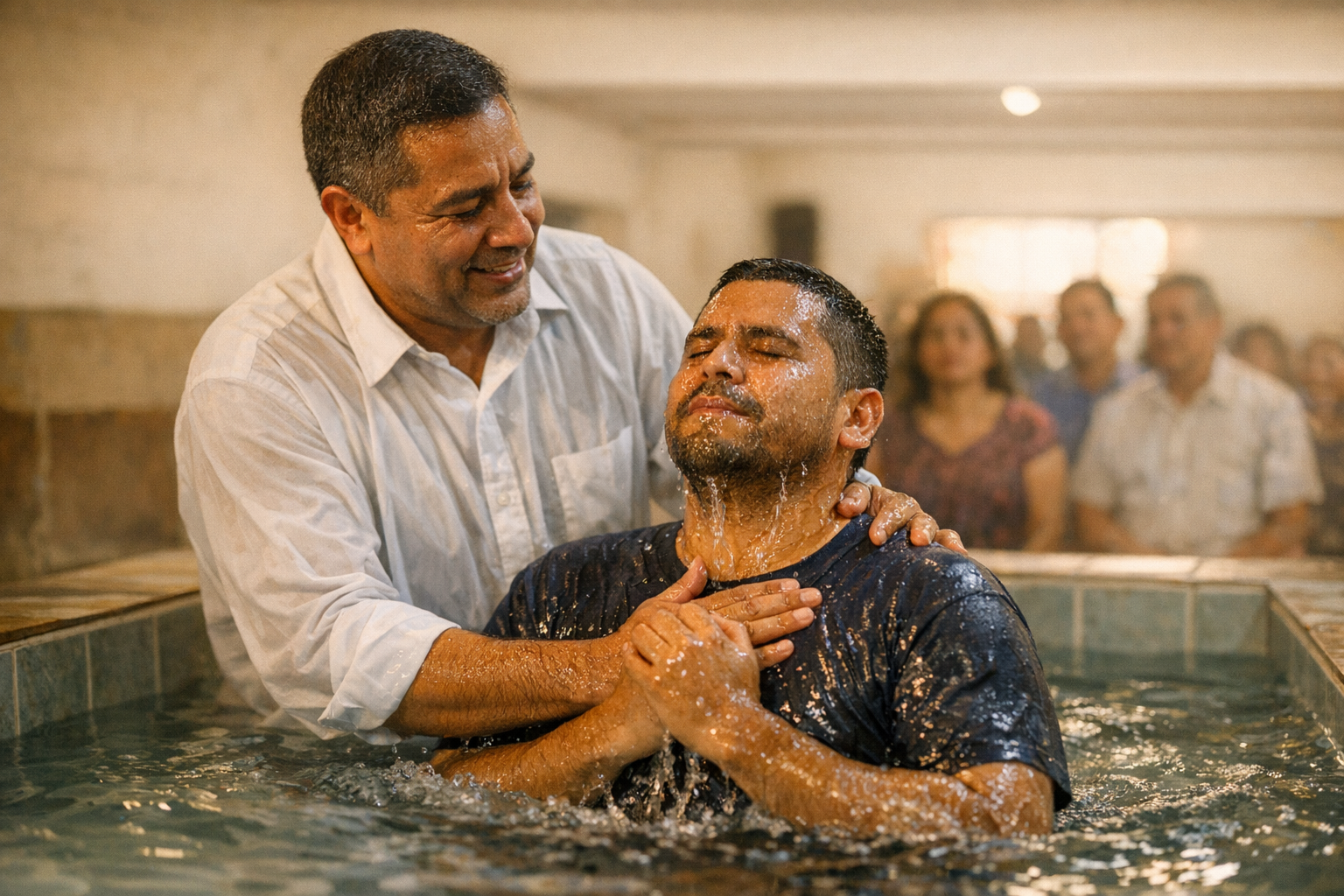 Bautismo: celebración solemne y alegre